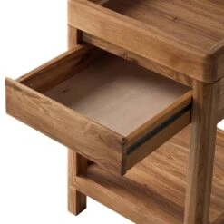 Table D’appoint Anamur II -Wenko Soldes Boutique beistelltisch anamur ii wildeiche massiv 4726432