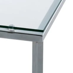 Table D'appoint Cross -Wenko Soldes Boutique beistelltisch cross glas klar eckig 427362