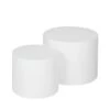 Tables D’appoint Circle (2 éléments) -Wenko Soldes Boutique beistelltisch set circle weiss 1340162