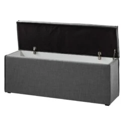 Bout De Lit Kinx -Wenko Soldes Boutique betttruhe kinx anthrazit 4593596