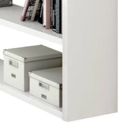 Bibliothèque Empire -Wenko Soldes Boutique bibliothek emporior hochglanz weiss 306105