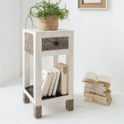 Table D'appointGoa White -Wenko Soldes Boutique blumensaeule goa white mehrfarbig 4024156