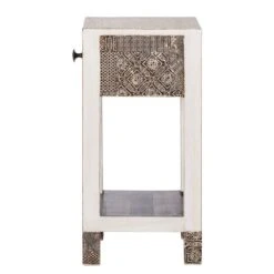 Table D'appointGoa White -Wenko Soldes Boutique blumensaeule goa white mehrfarbig 4028036