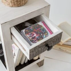 Table D'appointGoa White -Wenko Soldes Boutique blumensaeule goa white mehrfarbig 4028180