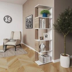 Etagère 45cm Sonoma/blanc -Wenko Soldes Boutique c08dc6f60c6847909f048ee43b6f298e