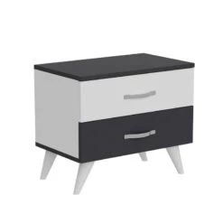 Table De Chevet Allerød à 2 Tiroirs -Wenko Soldes Boutique c093e914b3b0486296f799f449506ebb