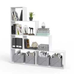 Étagère Escalier Asym Blanc -Wenko Soldes Boutique c0ea7094bb1f460985422950c14de344