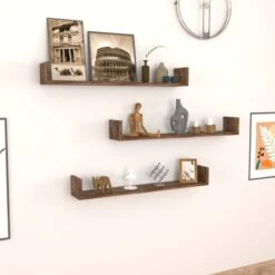 Lot De 3 étagères Murales Höganäs -Wenko Soldes Boutique c5159e04343947c196e3d333d9c1ae1b