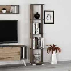 Bibliothèque Aalestrup à 4 Niveaux -Wenko Soldes Boutique c65d1c5241ad4af692c928b3bc2fa230