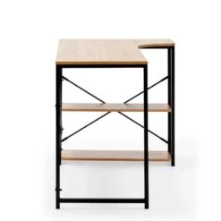 Bureau Juani 2 étagères, 120 Cm -Wenko Soldes Boutique c68bd4c569214e589d816210a9fcbf60