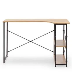 Bureau Juani 2 étagères, 120 Cm -Wenko Soldes Boutique c706791de958443c908433213e8b25b5