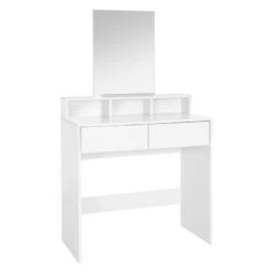 Coiffeuse + Miroir 80x40x140cm Blanc -Wenko Soldes Boutique c804831db4d642fd8c4507eeea8f0f2e