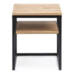 Table De Chevet Icub3 40x40x45cm Noir -Wenko Soldes Boutique c91527a65e594306ab57244da9d76141