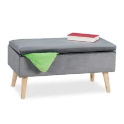 Banc En Velours Avec Espace De Rangement -Wenko Soldes Boutique c9d81970a0204036aa707b29aa86c8b0