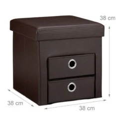 Tabouret De Rangement Carré Pliant -Wenko Soldes Boutique ca218ffecc534a97b7df6af733d49d64