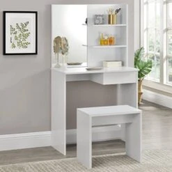 Coiffeuse Table De Maquillage -Wenko Soldes Boutique ca69ab0095df437f9e9be723276353ec