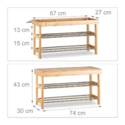 Étagère à Chaussures Avec Banquette -Wenko Soldes Boutique cc19ed7bbc2a45c692298d0cc740700b