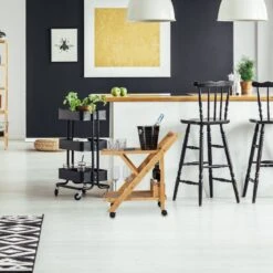 Desserte Pliable Avec 2 Tablettes -Wenko Soldes Boutique cdbaedfe97a04cb5b6d385b73b94ba97