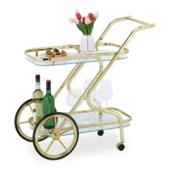 Chariot De Cuisine Couleur Laiton -Wenko Soldes Boutique cec5db5c3f3343c6ab3d90aab153fa25