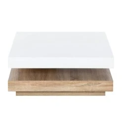 Table Basse Emblaze -Wenko Soldes Boutique couchtisch emblaze hochglanz weiss eiche sonoma dekor 1187758