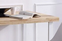 Bureau NATURAL Coul. Chêne 120x60x73cm -Wenko Soldes Boutique d0acbbfc81d44a268bb983d9e171edad