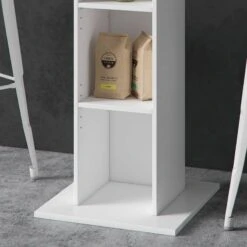 Table De Bar Redeo Blanche/béton -Wenko Soldes Boutique d0c9c926627446ca8683670d17e9ed35