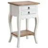 Table De Chevet En Acajou Blanc -Wenko Soldes Boutique d46ded17308c4b83a448a7574cf2eb4d