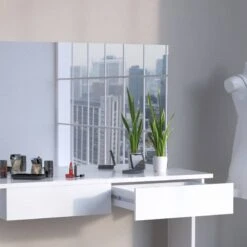 Coiffeuse Azur Avec Tabouret Et Miroir -Wenko Soldes Boutique d4aa44f91b11480c809874e0cba1bed4