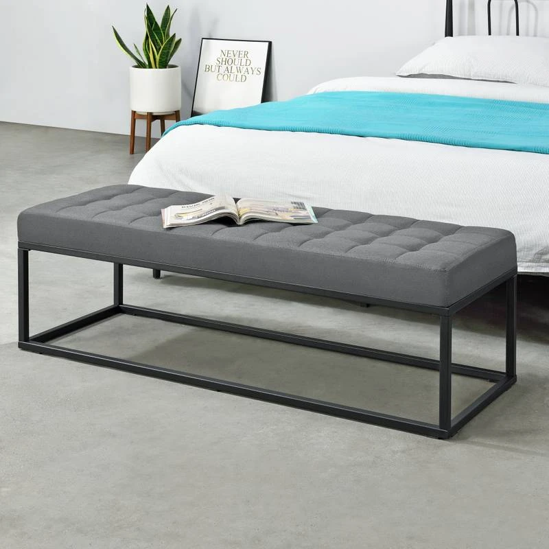 Pro-Tec Tabouret Rembourré Salta Gris 2 Pro-Tec Tabouret Rembourré Salta Gris – Image 2