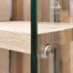 Console Verre Trempé étagère Bois ICE -Wenko Soldes Boutique d5e24a10fd6e49ce81d3a33ca0c2c235