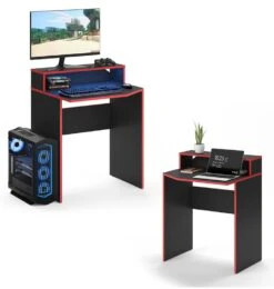 Bureau Ordinateur Kron Noir/rouge Court -Wenko Soldes Boutique d64be5f603644113ba18071895425196.cropped 41 19 932 981.processed