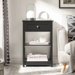 Table De Chevet Bout De Canapé FBT46-W -Wenko Soldes Boutique d6feb247e7c54223b3ac049fac4139c9