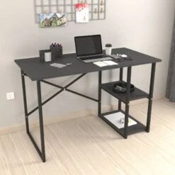 Bureau Nittedal Avec étagère Anthracite -Wenko Soldes Boutique d9350f1c062445af8a6b8b5dad663208