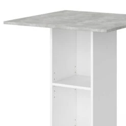 Table De Bar Redeo Blanche/béton -Wenko Soldes Boutique db0331ae98144f50b74a77d636c32372