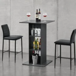 Table De Bar Visby 3 Étagères -Wenko Soldes Boutique dbb3251cc916413a9338c3cee20cbd14