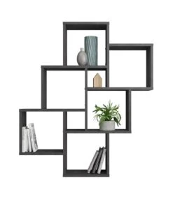 Étagère Murale 8 Compartiments - Laurio -Wenko Soldes Boutique dbcb97aeebc84fb5acd03face7a5c141