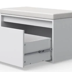 Banc à Chaussures Iker Blanc -Wenko Soldes Boutique dd13d0e27711474283adba383f136e32