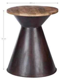 Table D'appoint Ø 40x55cm Brun Foncé -Wenko Soldes Boutique ddf35fcdada7447490e86be43052e78a.cropped 242 21 1404 1881.processed