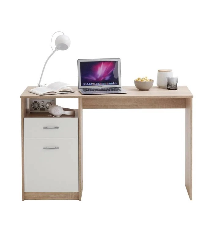 Bureau Avec Rangements L123cm - Jackson 3 Bureau Avec Rangements L123cm - Jackson – Image 3