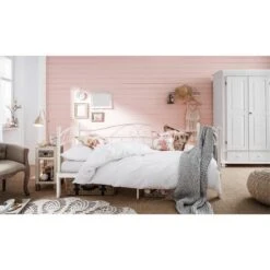 Table D'appointGoa White -Wenko Soldes Boutique dielenschrank ravello i kiefer teilmassiv antikweiss 5153328