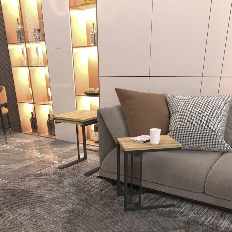 Set De 3 Tables D'appoint Jakobstad 2 Set De 3 Tables D'appoint Jakobstad – Image 2