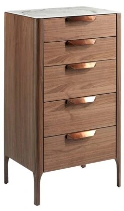 Chiffonnier En Bois De Noyer