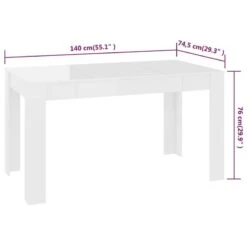 VIDAXL Table à Manger -Wenko Soldes Boutique e05062ca31fe4be68e954fc9dffb7c57