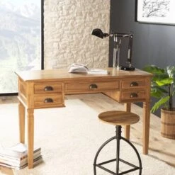 Bureau 5 Tiroirs En Teck 3 Bureau 5 Tiroirs En Teck -Wenko Soldes Boutique e0d2938ab38a4eacada63801b52bc419