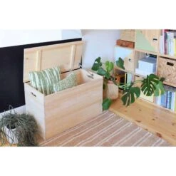 Coffre De Rangement En Pin Brut 135 Litr -Wenko Soldes Boutique e1ae1d76be9a447fa77e9b9e19c6dc28