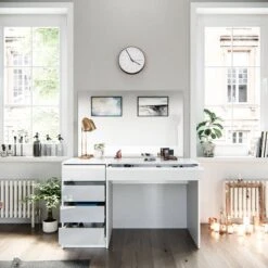 Coiffeuse Sherry Blanc Brillant Miroir -Wenko Soldes Boutique e1e5ab1655fa41b8b07106cb4dc15532