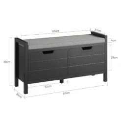 Banc De Rangement à Chaussures FSR63-SCH -Wenko Soldes Boutique e41f452bc9564d4d948454dadedc9ef0