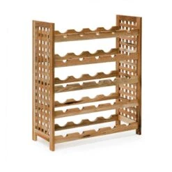 Étagère à Vins 25 Bouteilles Noyer -Wenko Soldes Boutique e7c0ffeb20454facb3eda43c6e45a00a