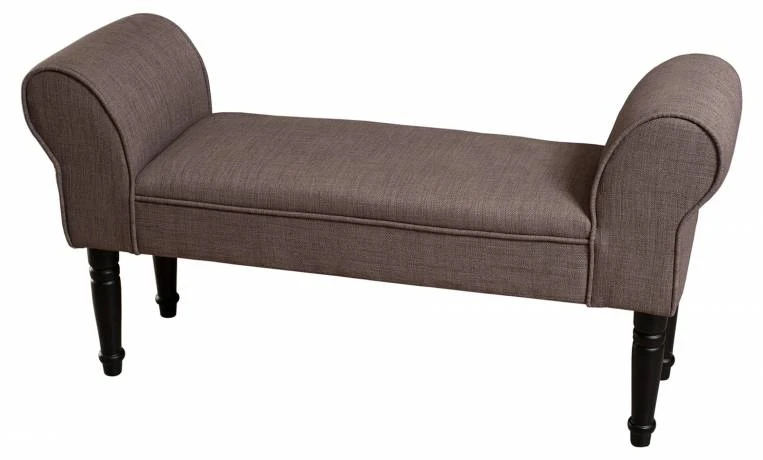 Banc De Lit Tissu Couleur Havane 1 Banc De Lit Tissu Couleur Havane