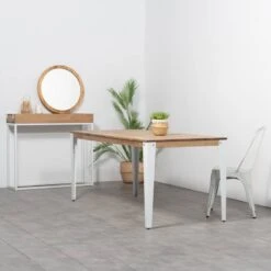 Table Salle à Manger Lunds 110x70 BL-EV -Wenko Soldes Boutique e8d56b9b11ba419db28595f1d6e272f4